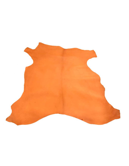 Cuir pour doublure. Peau de daim. Cuir tanné naturellement