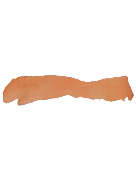 Cuir, flanc en cuir de vachette de première qualité, cuir naturel