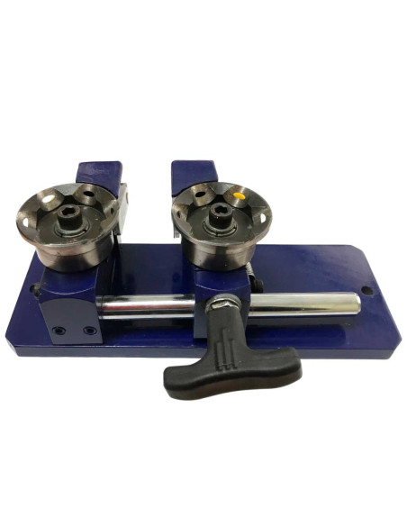 Máquina manual para biselar couro
