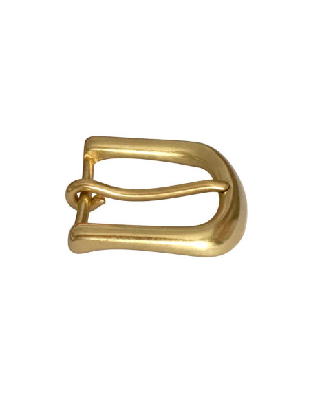 Hebilla de Bronce Maciza con Pasador de 35 mm