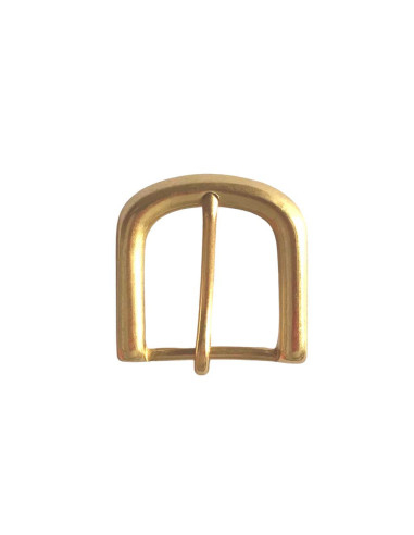 Hebilla de Bronce Maciza con Pasador de 35 mm