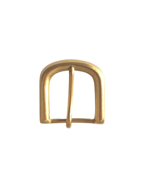 Hebilla de Bronce Maciza con Pasador de 35 mm
