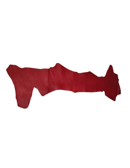 Falda de Vaquetilla Roja para Marroquinería | Curtidos Cabezas