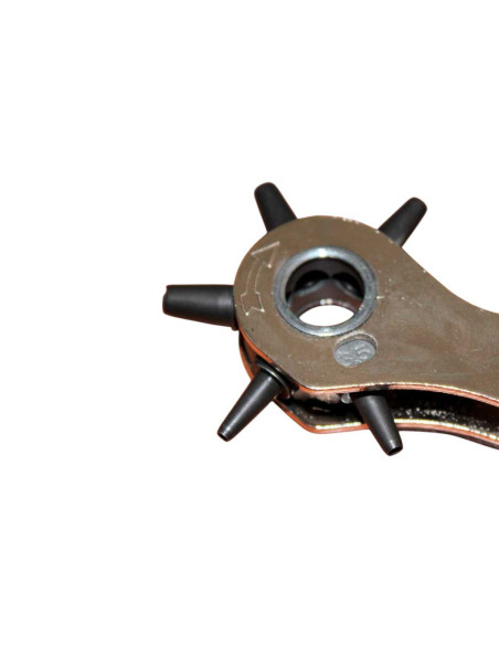 Sacabocado "Tipo Revolver". Cabezal Giratorio