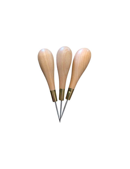 Vergez Blanchard Furador redondo com cabo de buxo – 8 a 10 cm