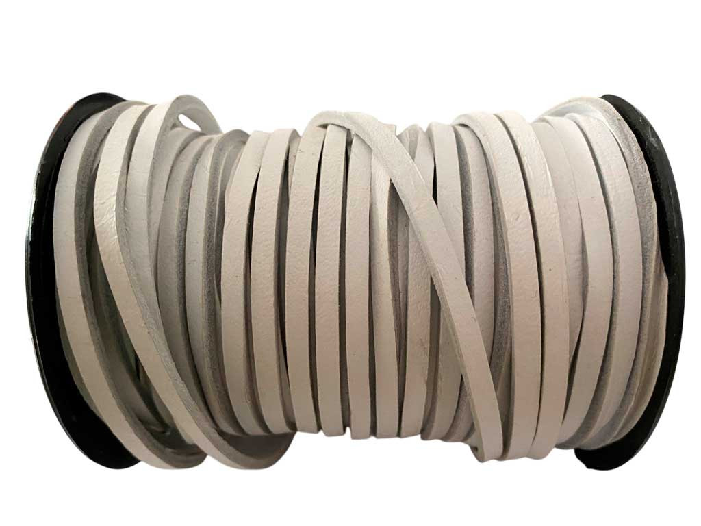 PATIKIL Cordoncino in Finta Pelle Scamosciata, 3 Rotoli 3mm x 5m Strisce Piatte in Pelle Sintetica per Artigianato Creazione Gioielli Collane Bracciali, Tono Argento(Totale 15 Metri