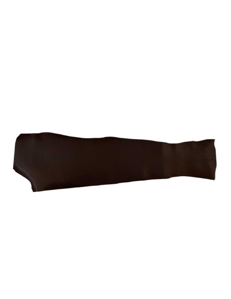 Couro rachado marrom chocolate de 4 mm – Couro natural para artigos de couro (18-19 pés)