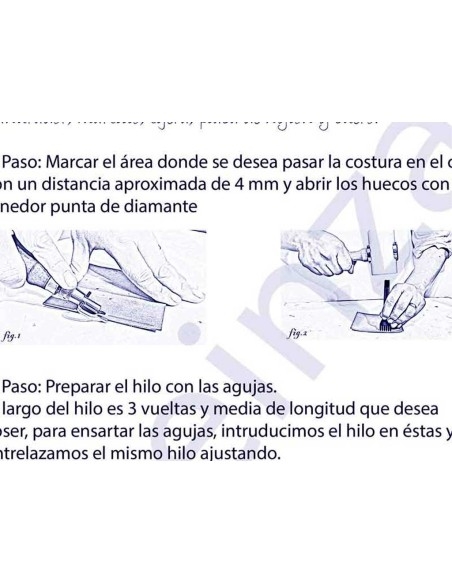 Instruções gratuitas para aprender o ponto Garnicionero