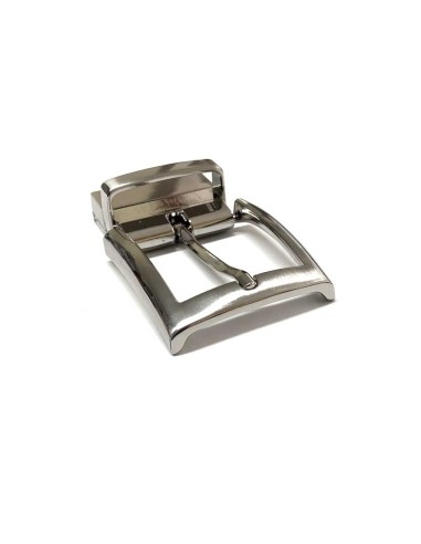 Reversible 35mm Belt Buckle – High Quality Polished Metal