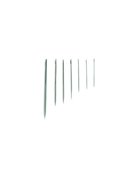Aiguille à garniture John James n° 18 – Pointe triangulaire 56 mm