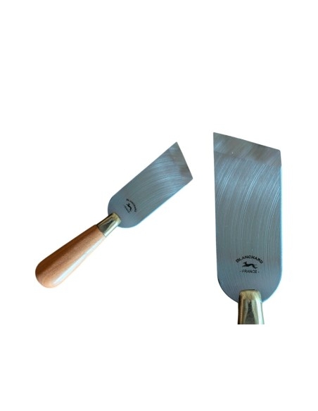 Faca de desbaste de couro Vergez-Blanchard de 4,5 cm para destros – Lâmina oblíqua