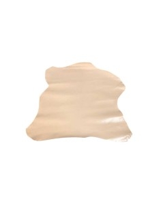 Cuir de chèvre beige 0,8 mm – Cuir fin et souple pour articles en cuir (2-3 pieds)