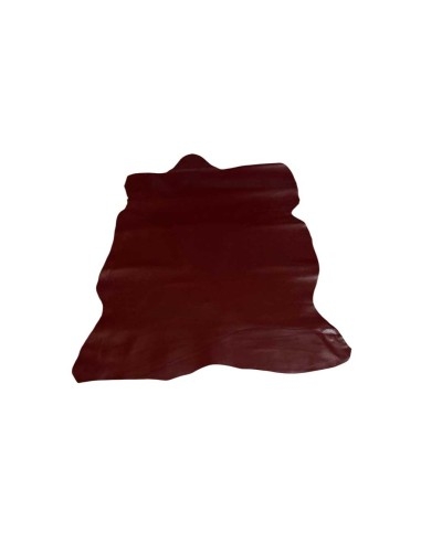 Pell de Cabra Bordeus / Granat 0,8 mm – Cuir Fi per a Marroquineria (3-4 peus)