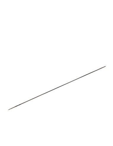 Aiguille droite de tapissier n° 16 400 mm – Double pointe pour cuir et tissus d'ameublement