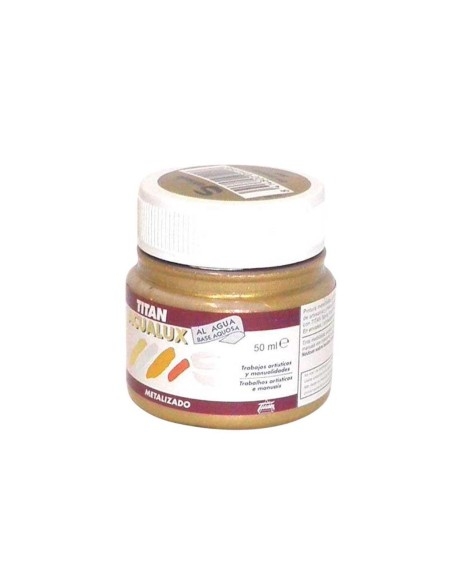 Leather ink in metallic gold color.