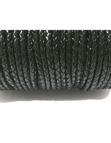 GEFLOCHTENES LEDERBAND