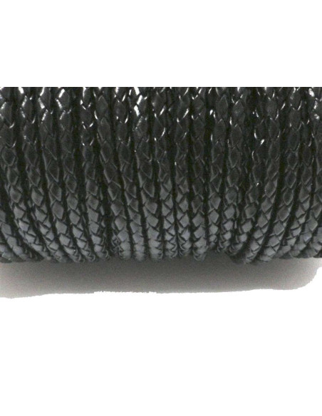 CORDON EN CUIR TRESSÉ