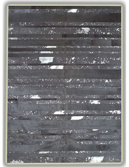 Tapis en fourrure beige