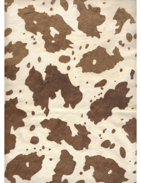 PELE DE POTRO, ESTAMPADO VACA