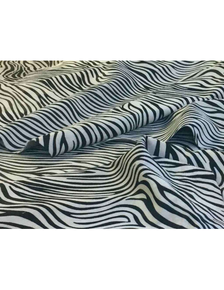 PEAU DE POULAIN IMITATION ZEBRE