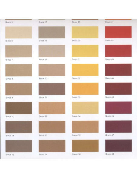 TINTAS FENICE, CATÁLOGO, Cores Especiais