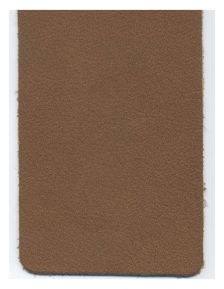 Cuir pour la confection de sacs ou de portefeuilles. Couleur cuir souple