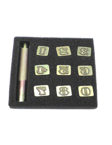 ENSEMBLE DE CHIFFRES.MODÈLE STANDARD