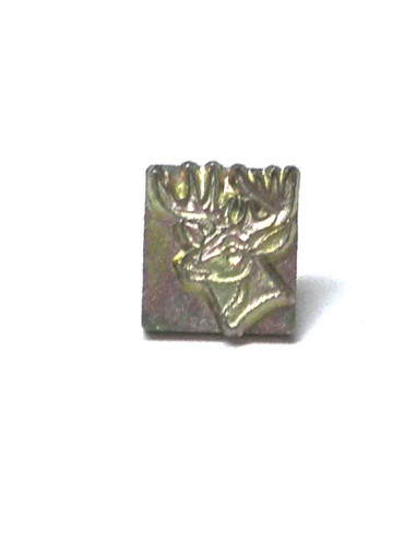 3D STAMP. DEER MOTIF