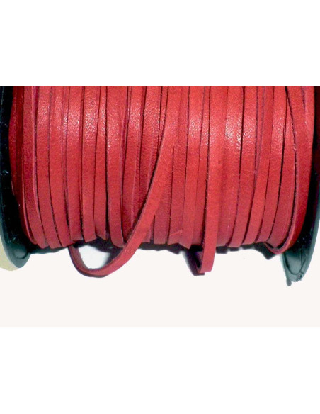 BANDE DE CUIR PLATE