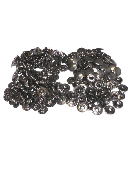 BROCHES DE PRATA VELHA DE 10 MM. PACOTE.100