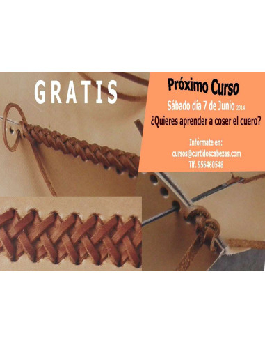 Cómo coser en el cuero