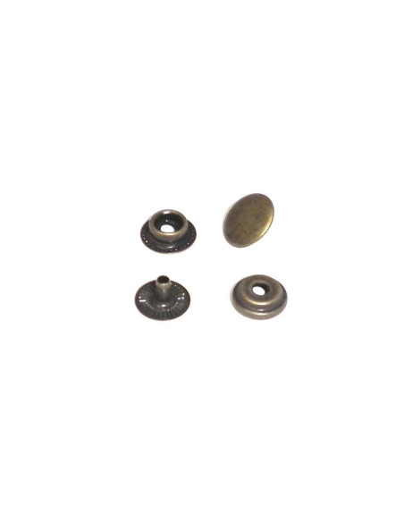SPILLE CORCHETE 12MM. PACK.100 C/BRONZO