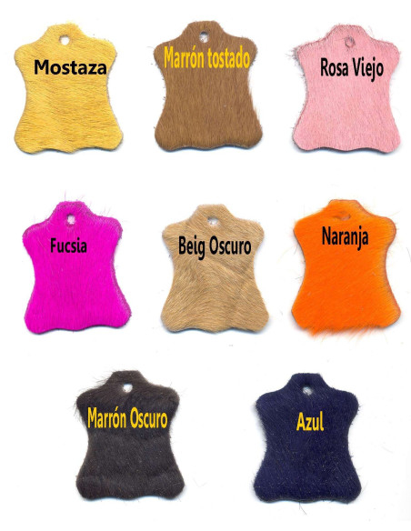 CUERO DE VACUNO CON PELO