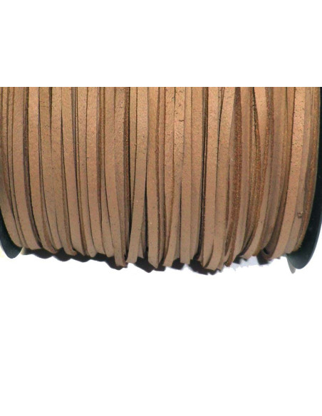 GRAVATA DE CAMURÇA COM AVELÃ