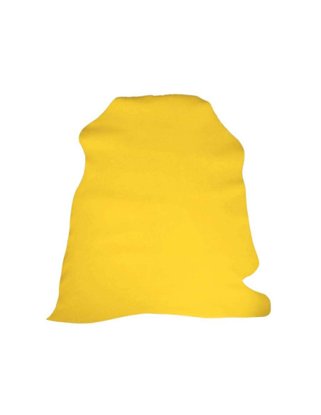 COURO NAPPA DE CORDEIRO. C/AMARELO