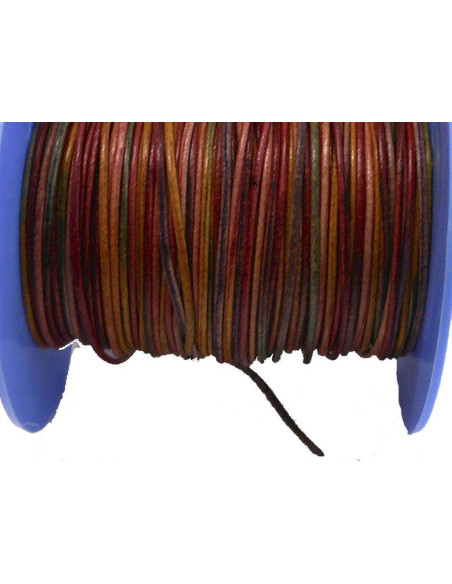 CORDON CUIR ROND 1MM