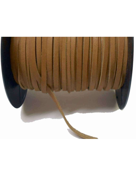 TIRA DE COURO COR DE AVELÃ