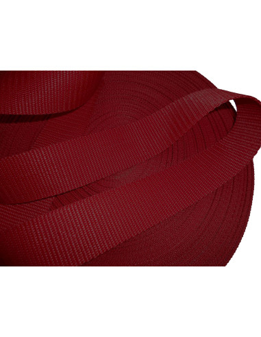 CINTA DE NYLON EN COLOR ROJO