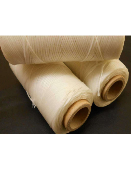 BOBINE DE FIL CIRE BLANC