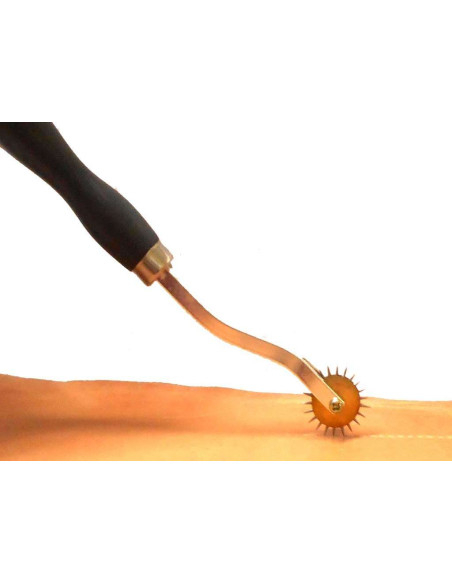 Ferramenta de marcação de pontos de couro