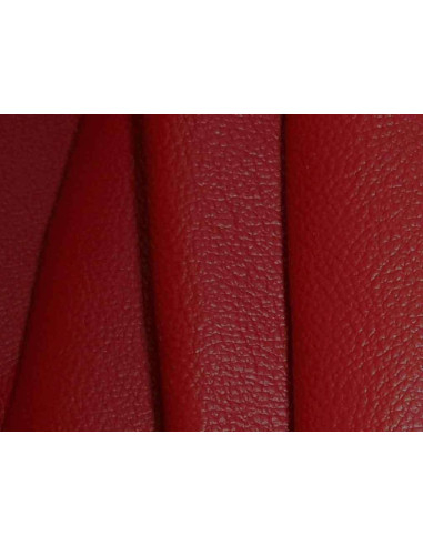 Revêtement en cuir rouge