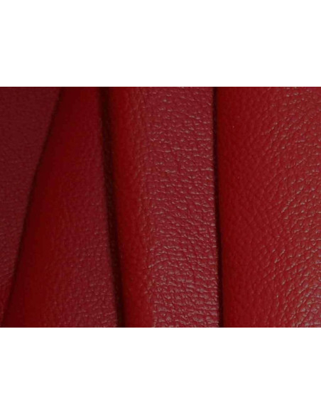 Revêtement en cuir rouge
