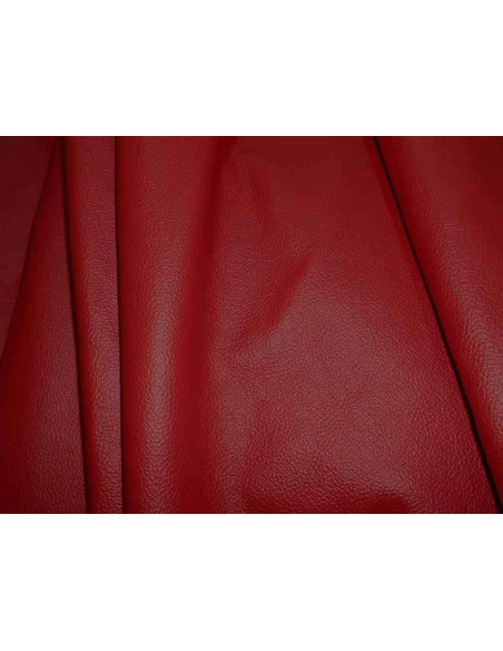 Revêtement en cuir rouge