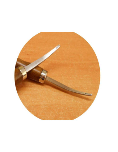 BISELADOR OU CHANFRO DE BORDA DE COURO