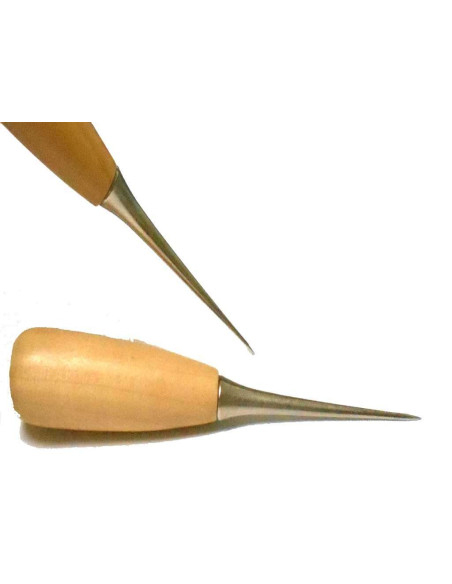 POINÇON OU POINÇON POUR PERCER LE CUIR.