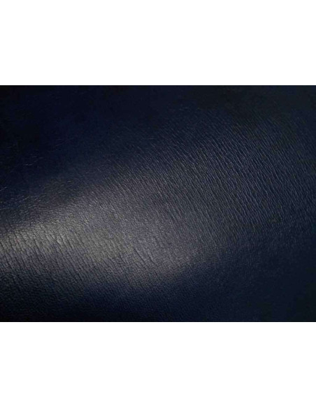 RELIURE EN CUIR BLEU