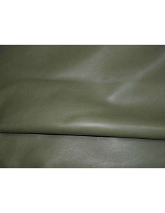 GREEN FLOWER PIG SKIN
