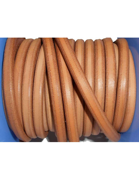 CORDON CUIR NATUREL 8 ET 10MM