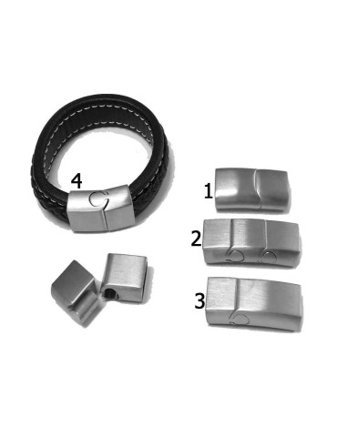 FERMETURES OU FERMOIRS POUR BRACELETS EN ACIER INOXYDABLE
