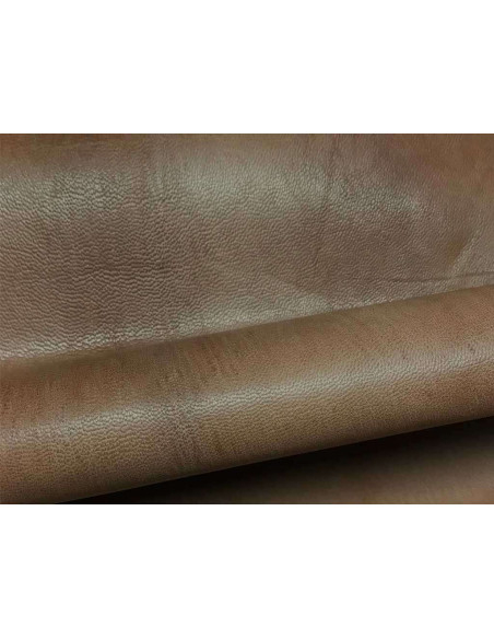 PEAU DE CHÈVRE COULEUR BRUN BRUN